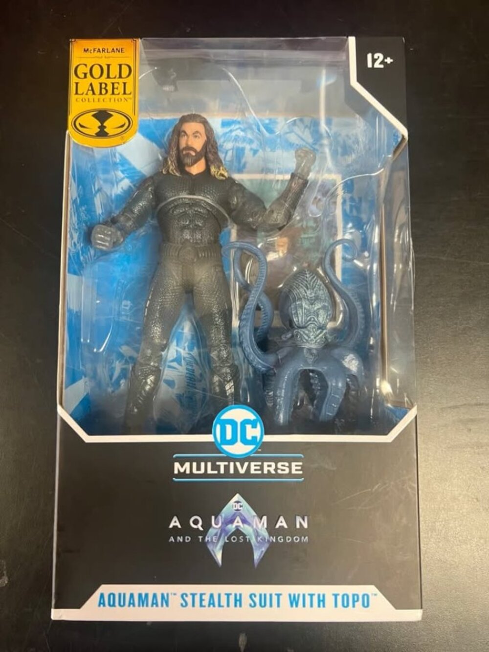 Brand New in Box McFarlane Toys Aquaman Movie Stealth Suit 7" Action Figure.